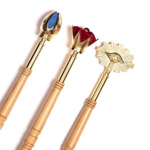 PreviousNext   Royal Arch Sceptres Set of 3